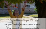 Will You Give Thanks || Teri Lynne Underwood for mothersofdaughters.com
