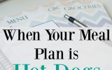 Is there hope for when meal planning isn't happening, motherhood feels disorganized and nothing is going as you had planned? The truth about stewarding well the season of motherhood you are in, today.