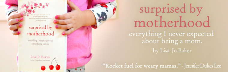 surprised by motherhood lisa jo baker review, #surprisedbymotherhood