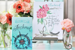 Order Anchored: Finding Hope in the Unexpected by Kayla Aimee and receive a free 8x10 downloadable print from @gracelaced art!